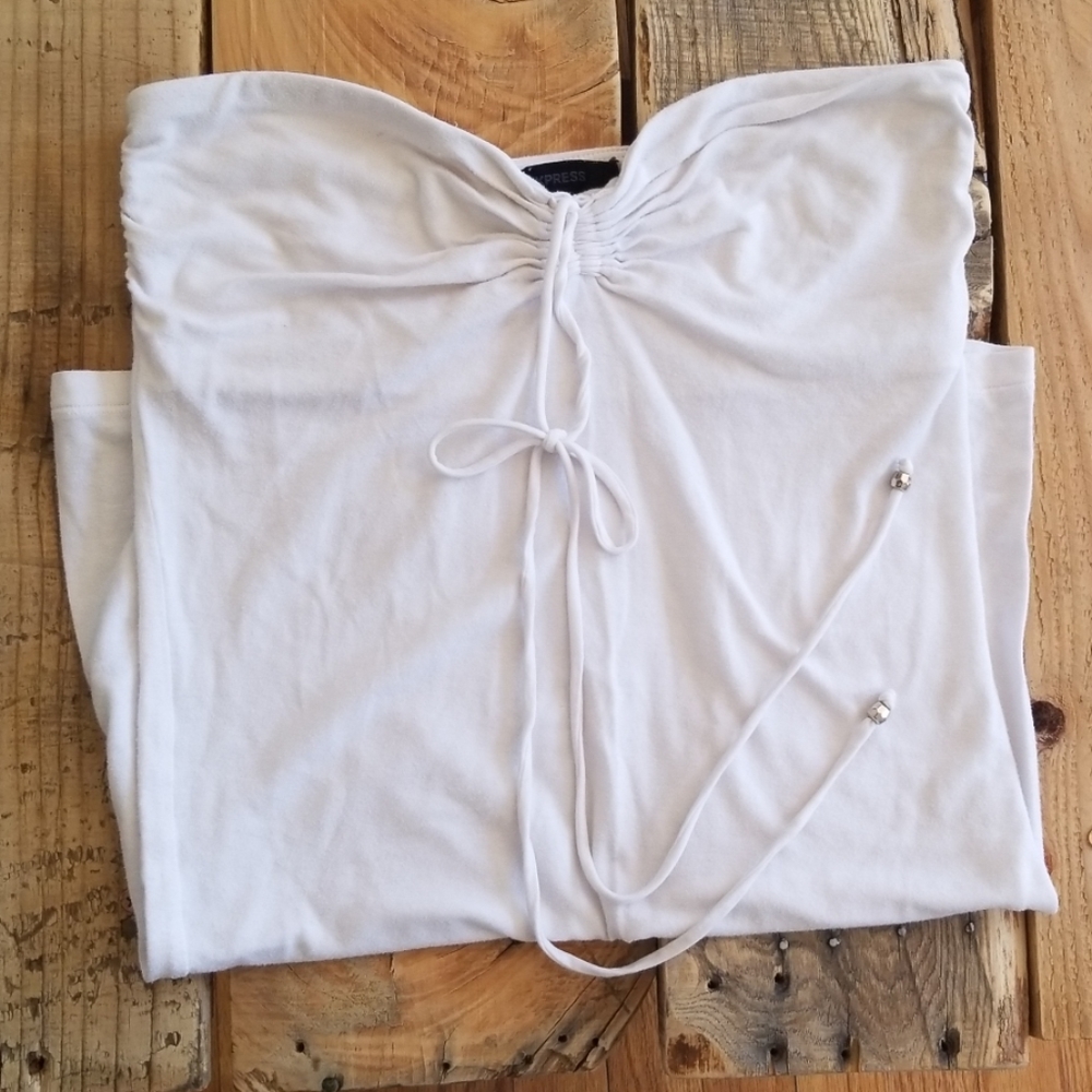 Express strapless tank top - Picture 6 of 7